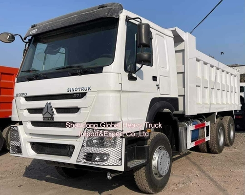 Sản xuất trực tiếp bán xe tải cũ / mới 6 * 4 Sinotruk 340HP / 380HP / 400HP Mini Tipper Truck