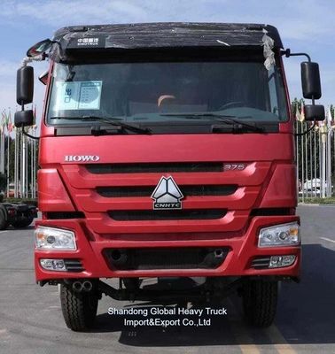Sinotruk HOWO 380 HP 8 × 4 Dump Truck với Capacity 50t để vận chuyển vật liệu hạng nặng