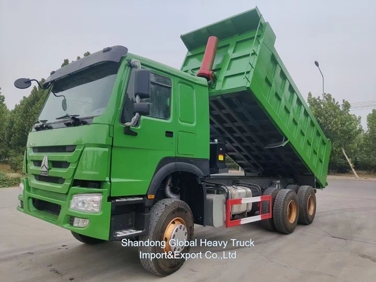 Sinotruk vận chuyển cát tay thứ hai Máy chở cát hạng nặng Hohan A7 400HP 6 * 4 xe tải chở cát