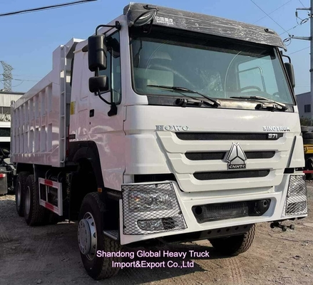 Thương hiệu Trung Quốc Sinotruck HOWO Dump Truck 6*4 Euro 3 Heavy Truck Tipper trong tình trạng tốt trong kho