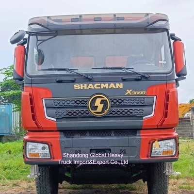 Sử dụng Shacman Delong X3000 F3000 6 * 4 10 bánh xe 371 375 mã lực xe tải bơm bơm hạng nặng