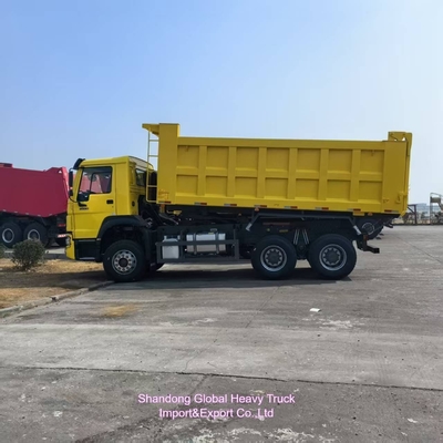 Sinotruck HOWO 6*4 10 Wheeler 20m3 30 Ton Heavy Tipper xe tải đổ rác sử dụng