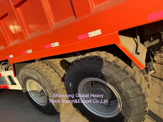 V7 Dump Trucks Sinotruk HOWO 6 4 Ticker Truck 30 Ton Ticker Truck cho Philippines Sẵn sàng vận chuyển