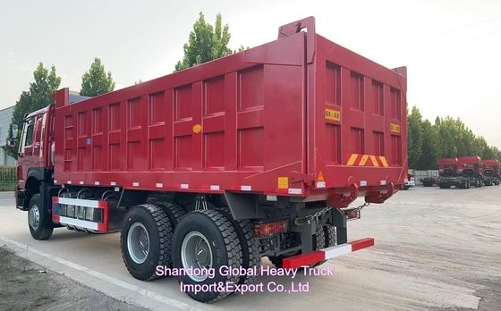 V7 Dump Trucks Sinotruk HOWO 6 4 Ticker Truck 30 Ton Ticker Truck cho Philippines Sẵn sàng vận chuyển