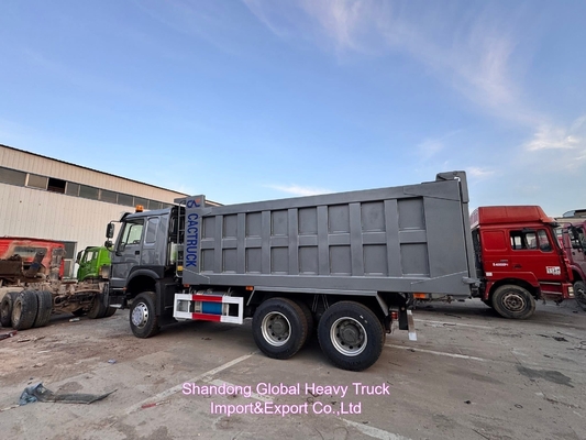 HOWO xe tải cũ Sinotruck 6 * 4 Tiper Dumper giá nhà máy 10 bánh xe