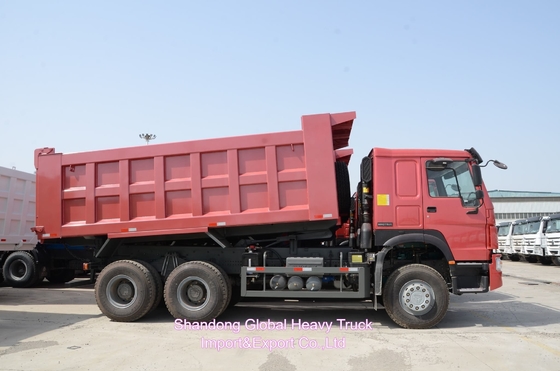 Sinotruk vận chuyển cát tay thứ hai Máy chở cát hạng nặng Hohan A7 400HP 6 * 4 xe tải chở cát