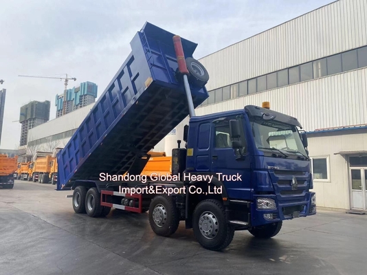 Xe tải tay cao cấp HOWO 375 Dump Truck 6 * 4 Loại truyền động tay