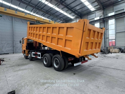Shacman F3000 xe tải khai thác mỏ sử dụng 375HP 380HP 430 HP 6 * 4 / 8 * 4 xe tải dump 50-60 tấn