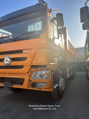 Được sử dụng được cải tạo tay trái lái xe hạng nặng loại 6X4 HOWO xe tải 10 bánh xe tải