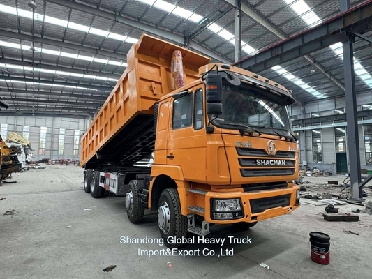Shacman F3000 xe tải khai thác mỏ sử dụng 375HP 380HP 430 HP 6 * 4 / 8 * 4 xe tải dump 50-60 tấn