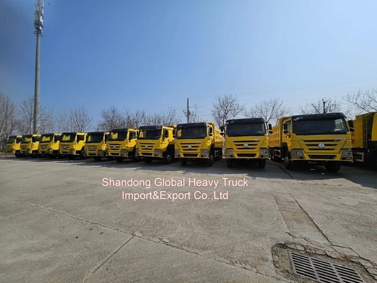 Xe tải hạng nặng quốc gia Trung Quốc HOWO 6X4 371HP Dump Truck
