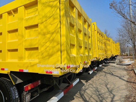 New Sinotruk HOWO 30 tấn hạng nặng Sino Cargo 20cbm 6X4 371HP 380HP 400HP Off Road Dumpper / Tipper Dump Trucks cho vận chuyển