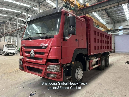 Chuỗi truyền tay Sinotruk HOWO 380 HP 6X4 Tipper / Dumper / Dump Truck