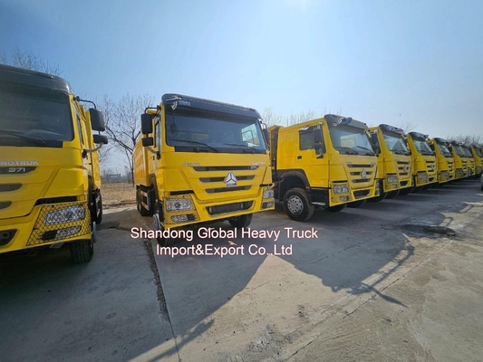 New Sinotruk HOWO 30 tấn hạng nặng Sino Cargo 20cbm 6X4 371HP 380HP 400HP Off Road Dumpper / Tipper Dump Trucks cho vận chuyển