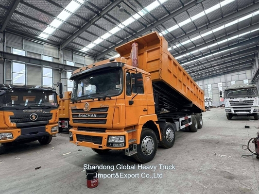 Shacman F3000 xe tải khai thác mỏ sử dụng 375HP 380HP 430 HP 6 * 4 / 8 * 4 xe tải dump 50-60 tấn