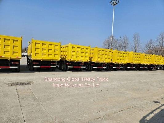 New Sinotruk HOWO 30 tấn hạng nặng Sino Cargo 20cbm 6X4 371HP 380HP 400HP Off Road Dumpper / Tipper Dump Trucks cho vận chuyển