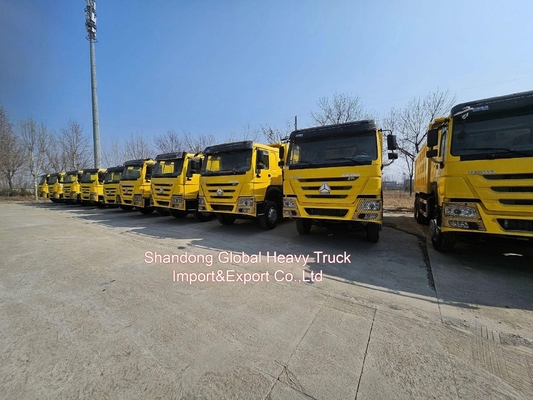 Sinotruck HOWO 6*4 10 Wheeler 20m3 30 Ton Heavy Tipper xe tải đổ rác sử dụng