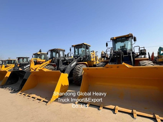 Loader bánh xe với dung lượng xô 3m3 Loader bánh xe phía trước Trung Quốc Zl50gn Sạc