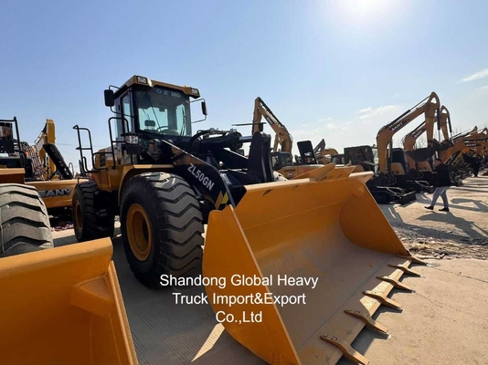 Loader bánh xe với dung lượng xô 3m3 Loader bánh xe phía trước Trung Quốc Zl50gn Sạc