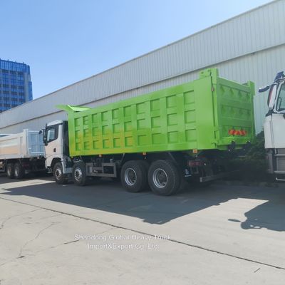 Shacman X3000 Dump Truck Heavy Duty Tipper Truck với động cơ 430hp 8x4 bánh lái và dung lượng tải 50-60t