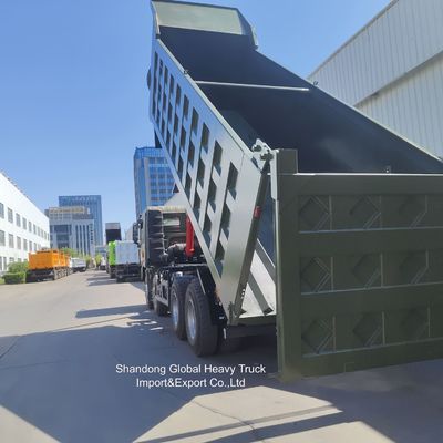 Shacman F3000 Heavy Duty Dump Truck với động cơ 380HP và ổ 8x4 cho dung lượng tải 50t