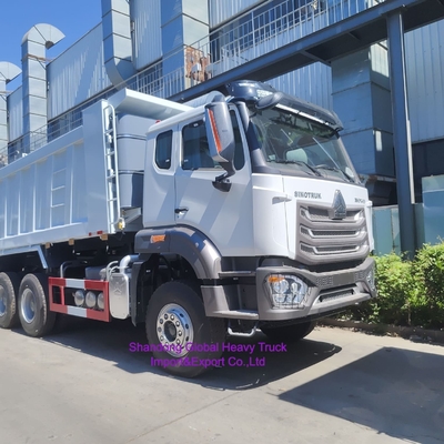 HOWO 10 bánh xe 371 380HP 400HP 430HP khai thác mỏ lật lật lật lật lật lật xe tải sử dụng xe tải