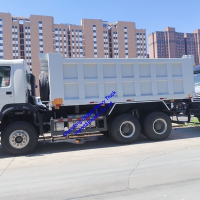 Phong cách mới chất lượng tốt HOWO xe tải đổ rác hạng nặng với 371HP 40tons 10 bánh xe