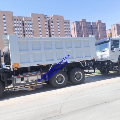 Phong cách mới chất lượng tốt HOWO xe tải đổ rác hạng nặng với 371HP 40tons 10 bánh xe