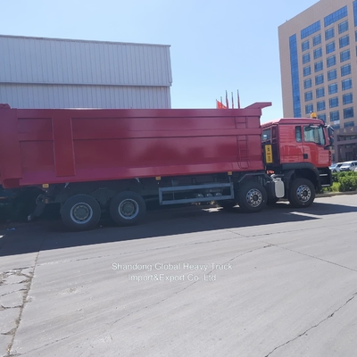 Sinotruk / HOWO Sitrak F3000 A7 371HP 8X4 6X4 Tracotor tay và hộp số tự động Dump Tipper