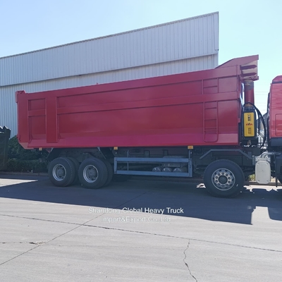 Sinotruk / HOWO Sitrak F3000 A7 371HP 8X4 6X4 Tracotor Dump Tipper sử dụng xe tải