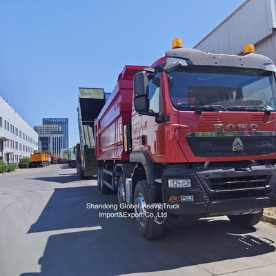 Sinotruk / HOWO Sitrak F3000 A7 371HP 8X4 6X4 Tracotor tay và hộp số tự động Dump Tipper