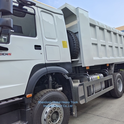 12 bánh Sinotruck 40-60ton HOWO sử dụng 8X4 371HP 375HP 380HP Xe tải diesel tay phải lái xe tải