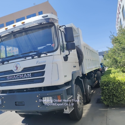 Xe ben hạng nặng Shacman 30m3 thùng dài 8X4 12 bánh, động cơ diesel 400HP, xe ben mới