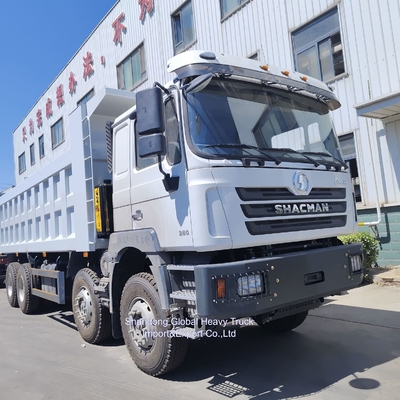 Shacman F3000 Dump Truck Double Bridge 100 tấn King Belt Điều hòa không khí Khóa chống trộm