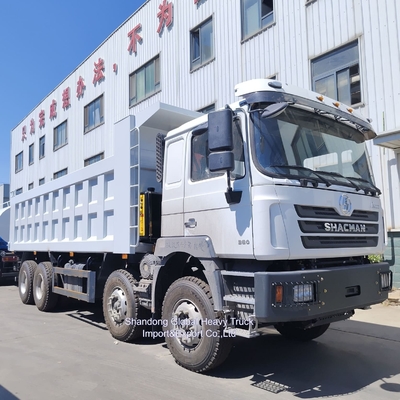Shacman F3000 Dump Truck Double Bridge 100 tấn King Belt Điều hòa không khí Khóa chống trộm