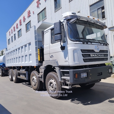 Xe ben hạng nặng Shacman 30m3 thùng dài 8X4 12 bánh, động cơ diesel 400HP, xe ben mới
