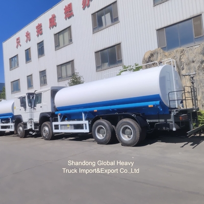 Xe tưới nước HOWO 371HP 6*4 cho sự nghiệp khai thác mỏ, xe bồn nước phun