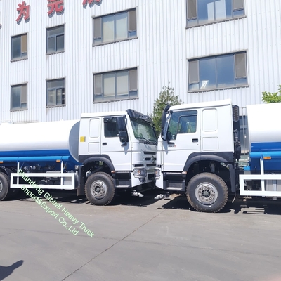 Xe tưới nước HOWO 371HP 6*4 cho sự nghiệp khai thác mỏ, xe bồn nước phun