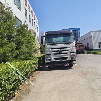Xe tưới nước HOWO 371HP 6*4 cho sự nghiệp khai thác mỏ, xe bồn nước phun