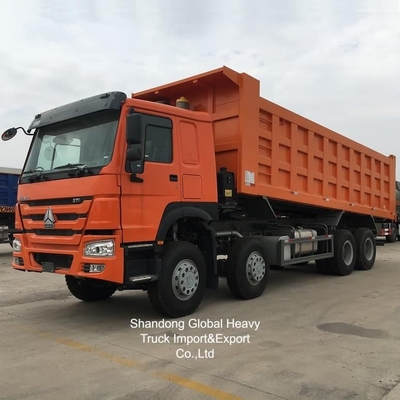 Trung Quốc Sinotruk HOWO Sử dụng 371/375HP 8X4 tay phải lái Mini Dump Truck trong kho