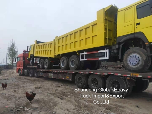 Shacman 8 * 4 12 bánh xe F3000 X3000 xe tải đổ rác xe tải