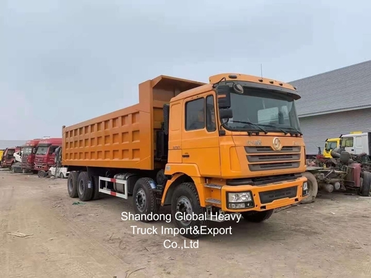 Shacman 8 * 4 12 bánh xe F3000 X3000 xe tải đổ rác xe tải