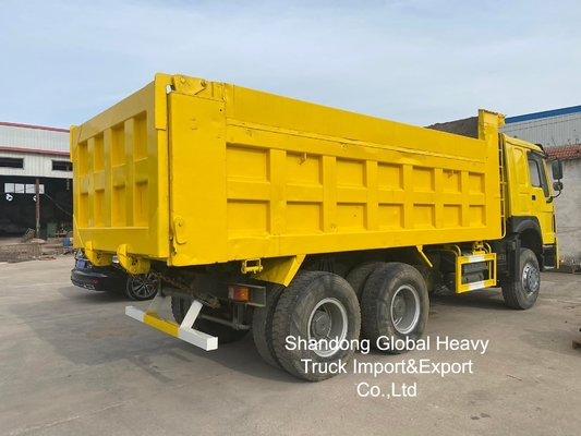 Sử dụng Sinotruk HOWO 6X4/8X4 A7/T7 10/12 Wheeler 371hp/380hp18-25cbm Heavy Duty Tipper Dump truck