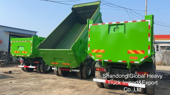 Xe ben Sinotruk HOWO 6X4/8X4 A7/T7 10/12 bánh 371hp 18-25cbm đã qua sử dụng, xe ben hạng nặng