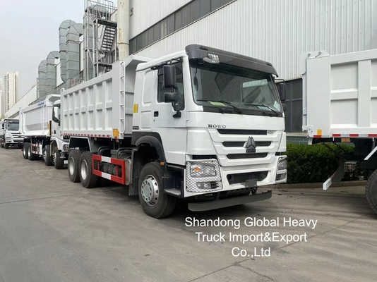 Shacman sử dụng HOWO 10 bánh xe 371HP / 380HP / 400HP / 430HP xe tải đổ rác xe tải