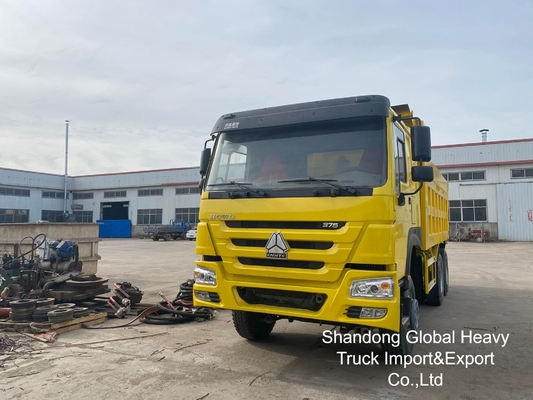 Sử dụng Sinotruk HOWO 6X4/8X4 A7/T7 10/12 Wheeler 371hp/380hp18-25cbm Heavy Duty Tipper Dump truck