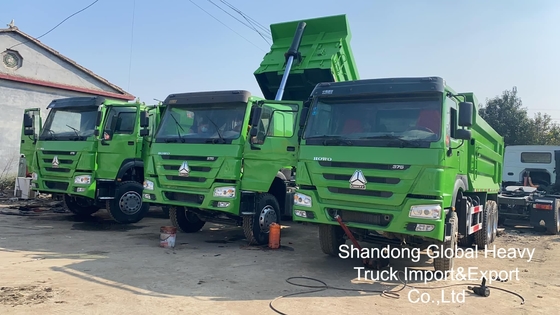 Xe ben Sinotruk HOWO 6X4/8X4 A7/T7 10/12 bánh 371hp 18-25cbm đã qua sử dụng, xe ben hạng nặng