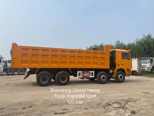 Shacman 8 * 4 12 bánh xe F3000 X3000 xe tải đổ rác xe tải