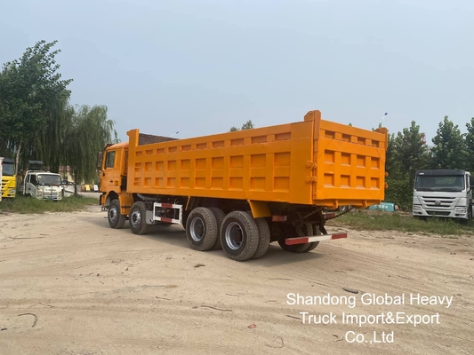 Shacman 8 * 4 12 bánh xe F3000 X3000 xe tải đổ rác xe tải