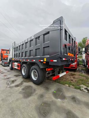 Shacman TX 6×4 Dump Truck với động cơ Weichai và khung gầm tăng cường cho các dự án khai thác mỏ Ghana